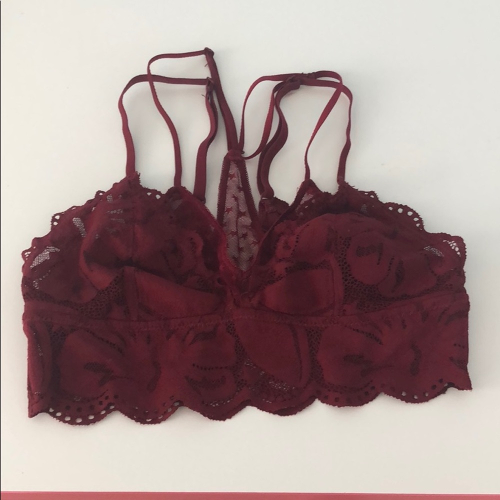 Maroon aerie bralette - Picture 1 of 6